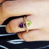 Arizona Explorer Stones Yellow Gold Ring