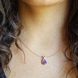 Amethyst Crossover Pendant