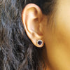 Essential Arizona Amethyst Halo Studs
