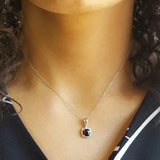 Classically Brilliant Amethyst Pendant