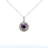 Amethyst Illusion Pendant