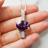 Arizona Amethyst Pendulum Pendant