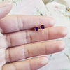 Essential Gold and Amethyst Studs