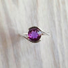 Arizona Amethyst Yin Yang Ring