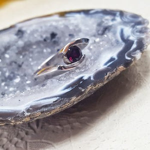Arizona Garnet Bypass Ring
