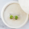 Arizona Peridot Shooting Star Studs