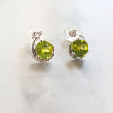 Arizona Peridot Shooting Star Studs