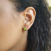 Arizona Peridot Shooting Star Studs