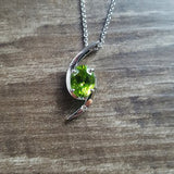 Arizona Peridot Whirlpool Pendant