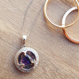 Amethyst Illusion Pendant