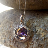 Amethyst Illusion Pendant