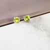 Round Arizona Peridot Essential Studs