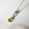 Arizona Peridot Loop Pendant