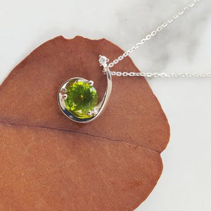 Arizona Peridot Shooting Star Pendant