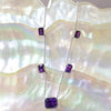 Geometric Arizona Amethyst Necklace