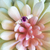 "Brianna" 14K White Gold Arizona Four Peaks Amethyst Ring