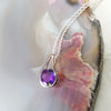 "Farrah" Sterling Silver Arizona Amethyst Pendant