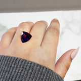 Natural Trillion Cut Superior Grade Arizona Four Peaks Amethyst