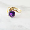 "Lorelai" 14k Yellow Gold Arizona Amethyst Ring