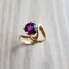 "Lorelai" 14k Yellow Gold Arizona Amethyst Ring