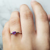 "Dani" Sterling Silver Amethyst Ring