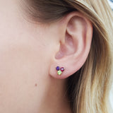 "Emmy" 14K Yellow Gold Exploration Earrings
