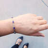 "Anya" 14K White Gold Arizona Amethyst Bracelet