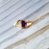 "Delaney" 14K Yellow Gold Arizona Amethyst Ring