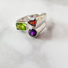 "Emerie" 14K White Gold Explorer Ring