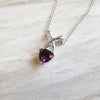 "Skye" Sterling Silver Arizona Amethyst Necklace