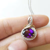 "Octavia" 14k Gold Arizona Amethyst Necklace