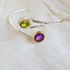 "Eliane" Sterling Silver & 14K White Gold Explorer Bracelet