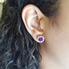 "Alexia" 14K White Gold AZ Amethyst