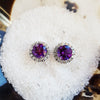 "Alexia" 14K White Gold AZ Amethyst