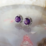 "Alexia" 14K White Gold AZ Amethyst