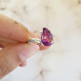 "Alina" Sterling Silver AZ Amethyst Ring
