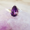 "Alina" Sterling Silver AZ Amethyst Ring
