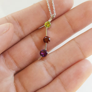 "Jaelyn" 14k White Gold Arizona Explorer Pendant