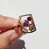 14k Yellow Gold Arizona State Ring