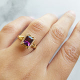 Arizona Amethyst Book Ring
