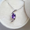 "Jasper" Sterling Silver Arizona Amethyst Pendant