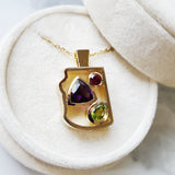 Arizona Exploration Pendant in Yellow Gold