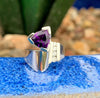 "Chloe" Sterling Silver Arizona Four Peaks Amethyst™ Ring